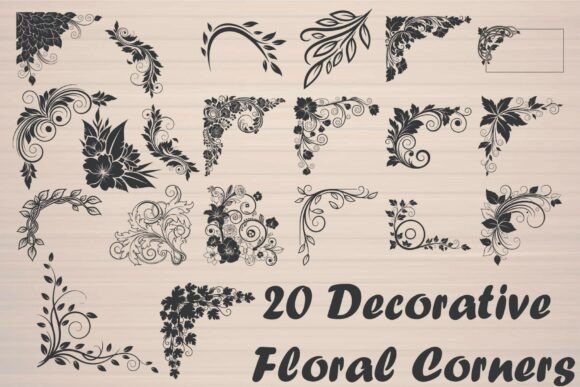 20 Decorative Floral Corners Review