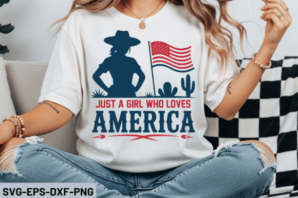 Just a Girl Who Loves America SVG Design Review