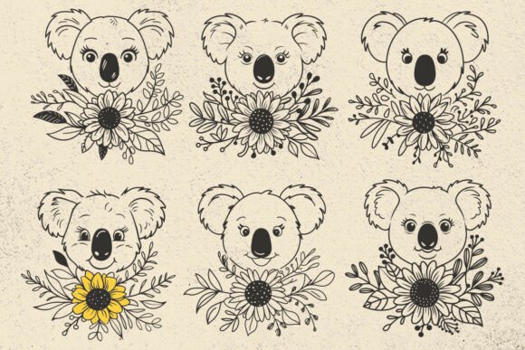 Koala with Daisy and Leaves Svg File: A Designer's Real-World Review