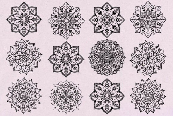 Mandala SVG Bundle Floral Mandala Cut Review