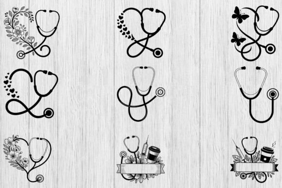 Stethoscope Svg Bundle, Nursing Svg: A Designer's Real-World Review