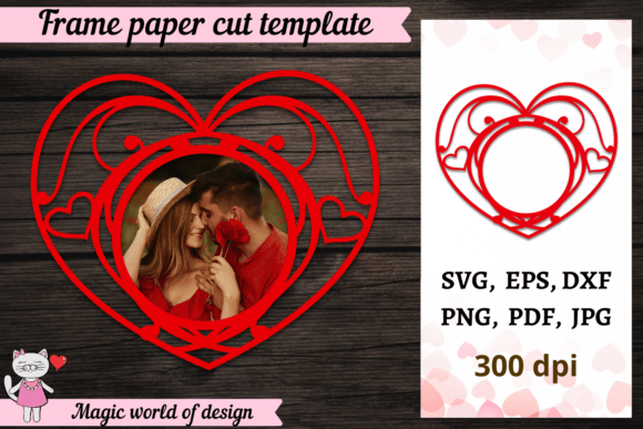 Valentines Day Heart Frame SVG: A Designer's Review
