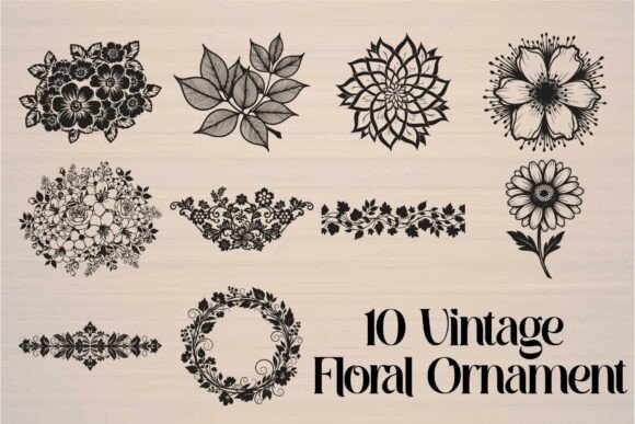 Vintage Floral Ornament: A Designer's Review